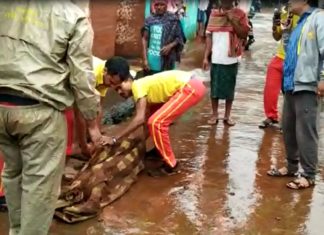 ଘରର କାନ୍ଥ ପଡି ଜଣେ ମୃତ , ୨ ଗୁରୁତର