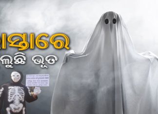 ସାବଧାନ୍! ଏଠି ଜଗୁଛି ଭୂତ ।