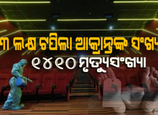 ୧୭ ମୃତ, ୧୩୭୨ ପଜିଟିଭ୍ ଚିହ୍ନଟ