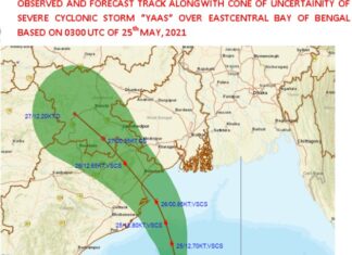 ବାଲେଶ୍ବର ନୁହେଁ, ଧାମରା ନିକଟରେ ଲ୍ୟାଣ୍ଡଫଲ୍ କରିବ ‘ୟାସ୍’