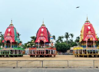 ବାହୁଡା ପ୍ରସ୍ତୁତି, ବଡଦାଣ୍ଡରେ ଫ୍ଲାଗମାର୍ଚ୍ଚ