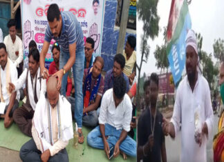 କେଉଁଠି ଚକୋଲେଟ୍ ବଣ୍ଟନ ତ କେଉଁଠି ମୁଣ୍ଡନ