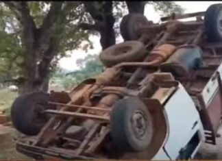 ଗଛରେ ପିଟିଲା ଭ୍ୟାନ, ୩ ମୃତ