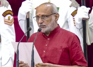 ଶପଥ ନେଲେ ସିପି ରାଧାକ୍ରିଷ୍ଣନ୍