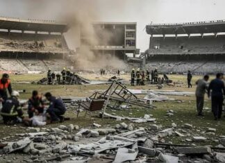 ପାକିସ୍ତାନ କ୍ରିକେଟ୍ ମ୍ୟାଚ୍ ଗ୍ରାଉଣ୍ଡରେ ଫୁଟିଲା ବୋମା