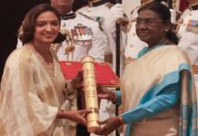 ହରମନପ୍ରୀତ କୌରଙ୍କୁ ମିଳିଲା ପଦ୍ମଶ୍ରୀ