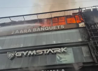 ଏଲପିଜି ସିଲିଣ୍ଡର ବିସ୍ଫୋରଣ ଯୋଗୁଁ ରେଷ୍ଟୁରାଣ୍ଟରେ ଭୟଙ୍କର ଅଗ୍ନିକାଣ୍ଡ