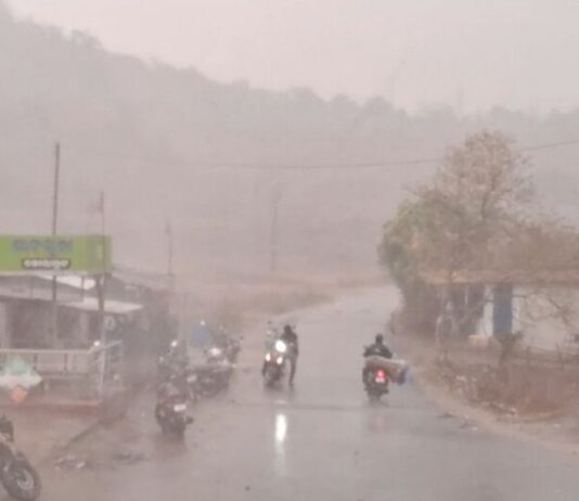 କାଳବୈଶାଖୀ ପ୍ରଭାବରେ ରାଜଧାନୀରେ ବଦଳିଲା ପାଗ