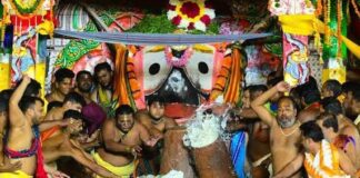 ଆଜି ରଥ ଉପରେ ଶ୍ରୀଜିଉଙ୍କ ଅଧର ପଣା ନୀତି