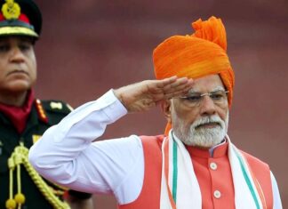 ଲାଲକିଲ୍ଲାରେ ପତାକା ଉତ୍ତୋଳନ ପରେ ଦେଶବାସୀଙ୍କୁ ସମ୍ବୋଧିତ କଲେ ପ୍ରଧାନମନ୍ତ୍ରୀ