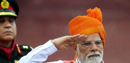 ଲାଲକିଲ୍ଲାରେ ପତାକା ଉତ୍ତୋଳନ ପରେ ଦେଶ ବାସୀଙ୍କୁ ସମ୍ବୋଦ୍ଧିତ କଲେ ପ୍ରଧାନମନ୍ତ୍ରୀ