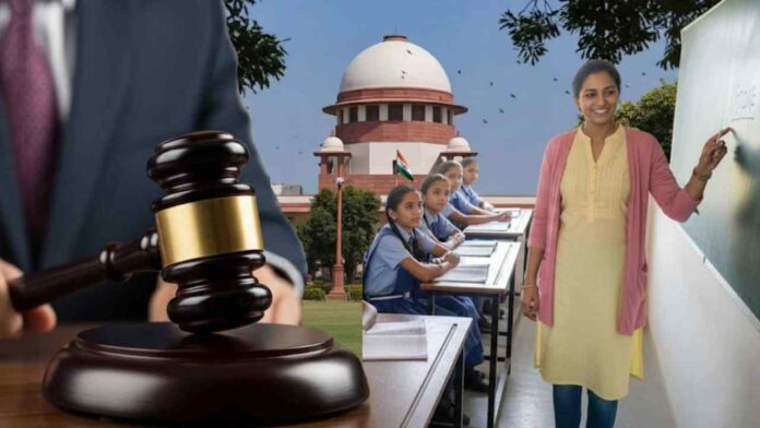 Teacher-in-a-class-gavel-and-supreme-court-in-background
