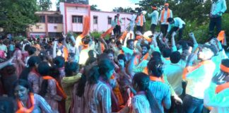 ଛାତ୍ର ସଂସଦ ନିର୍ବାଚନ ଫଳାଫଳ ପ୍ରକାଶ :ବିଜୟୀ ପ୍ରାର୍ଥୀଙ୍କ ଜୋରଦାର ସେଲିବ୍ରେସନ
